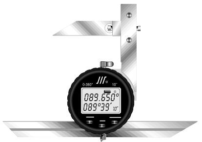 电子数显万能角度尺