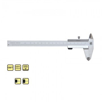 广陆游标闭式左手卡尺