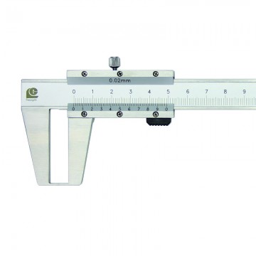 广陆游标闭式扁头外沟槽卡尺