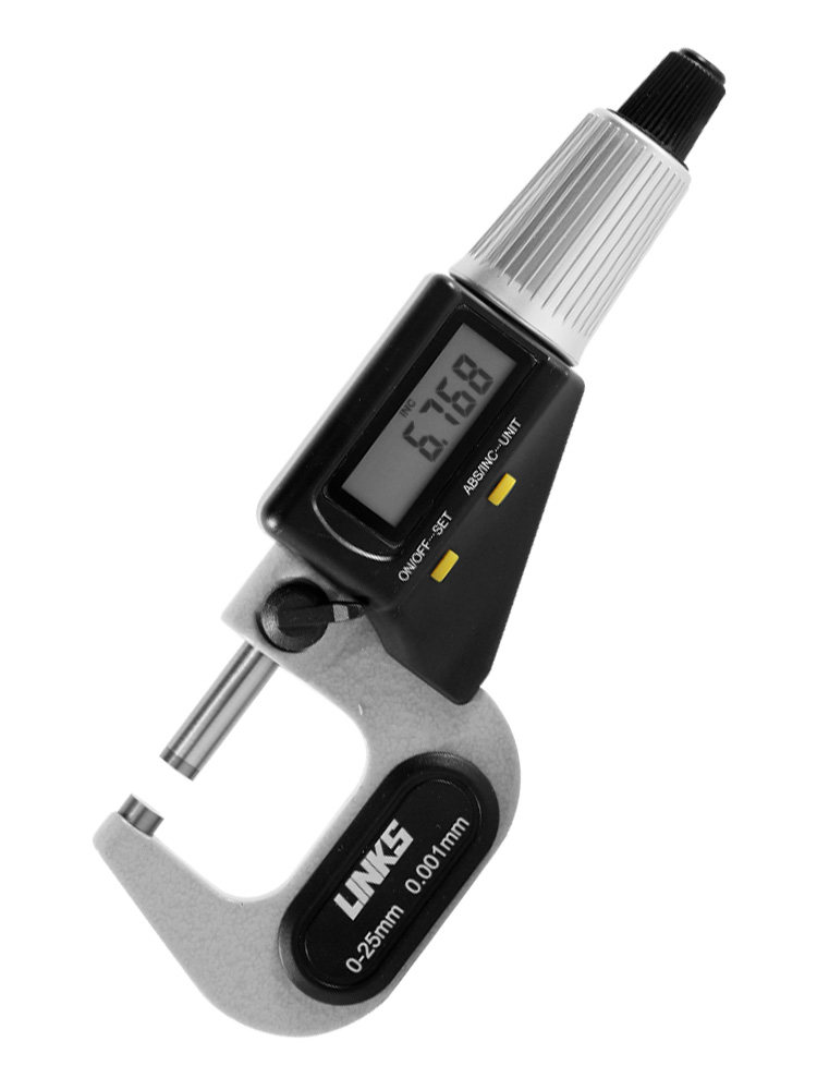 哈量数显外径千分尺