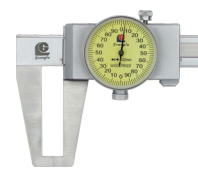 广陆带表扁头外沟槽卡尺