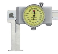 广陆带表扁头内沟槽卡尺