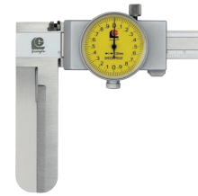 广陆带表长爪内径卡尺