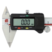 广陆数显细尖爪卡尺