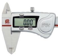 广陆数显IP54防水卡尺