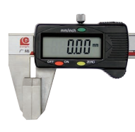 广陆数显双宽量面卡尺