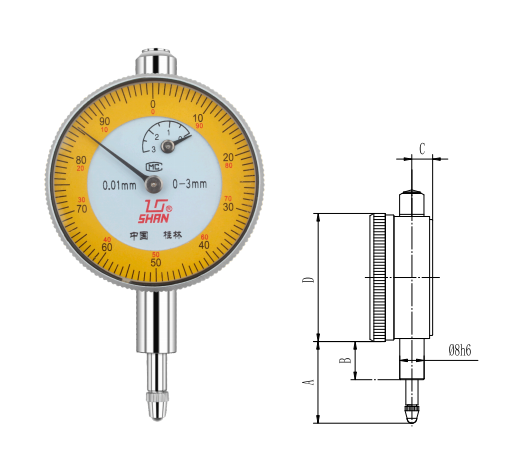 百分表（小表盘）
