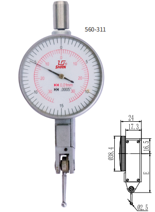 公制杠杆百分表
