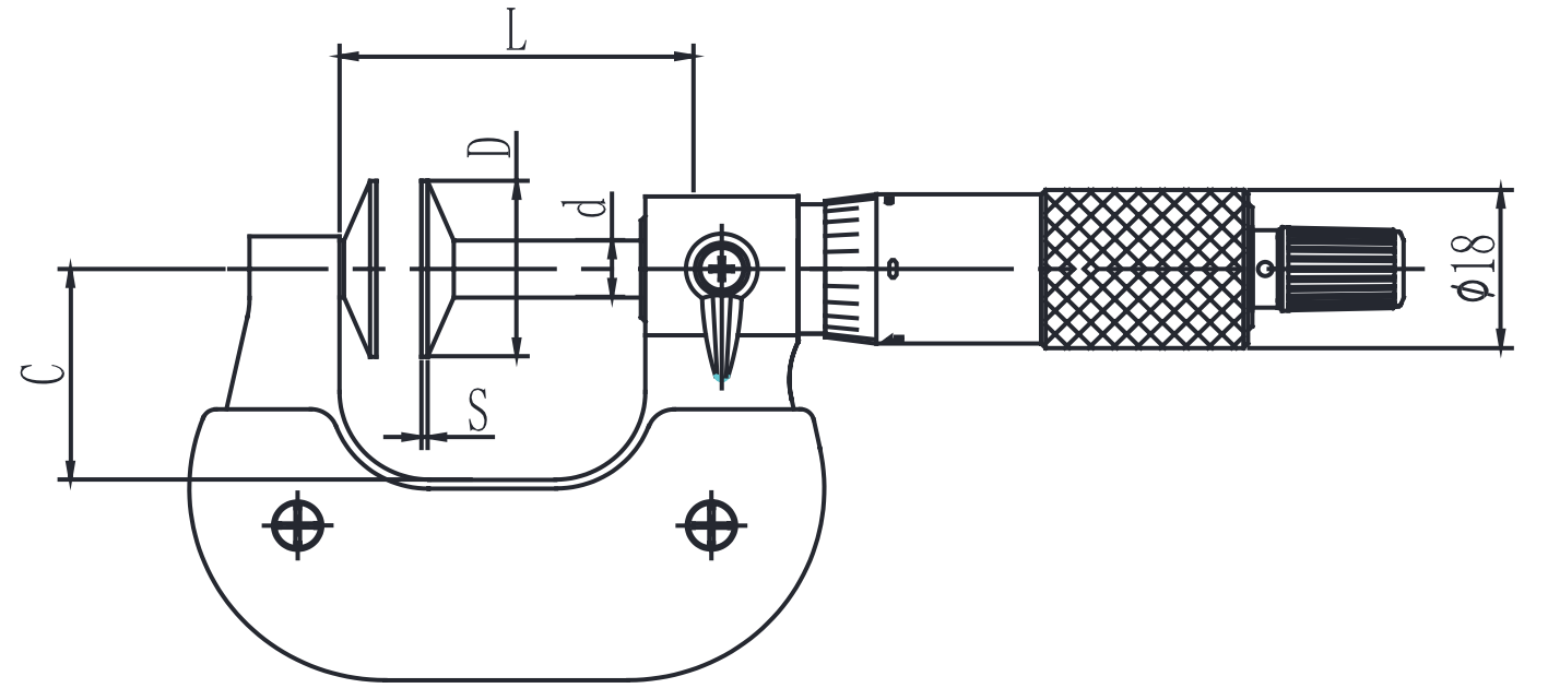 上工公法线千分尺