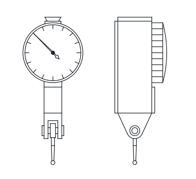 上工杠杆千分表