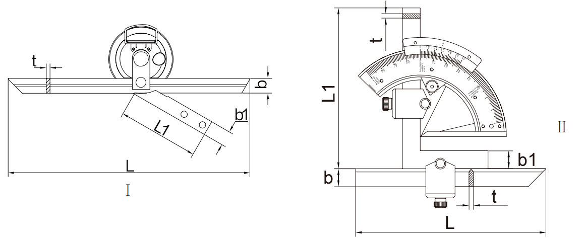 上工万能角度尺