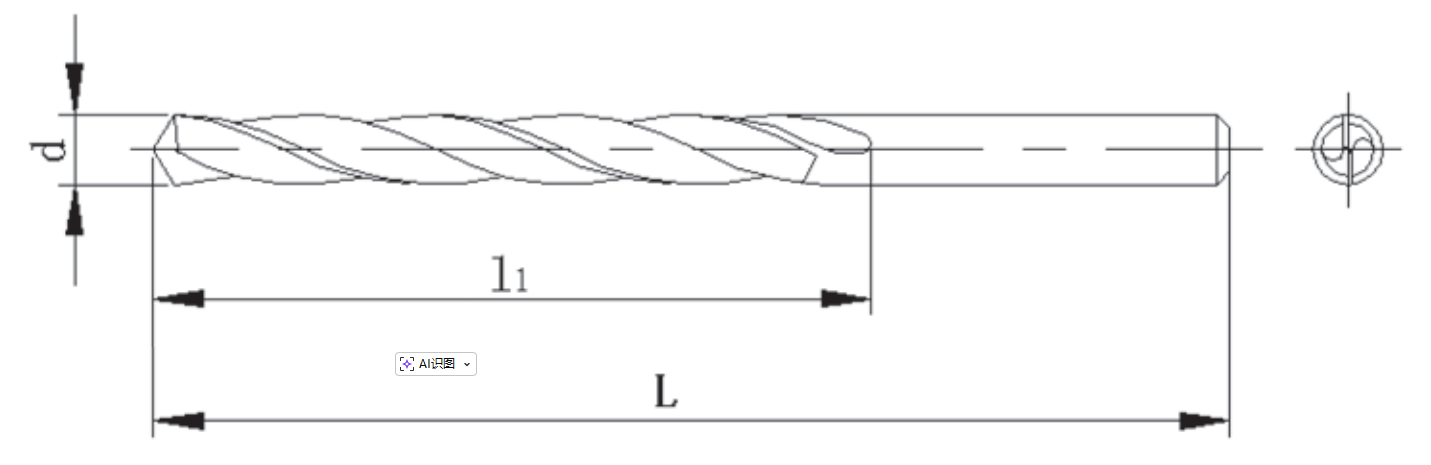 上工不锈钢直柄麻花钻