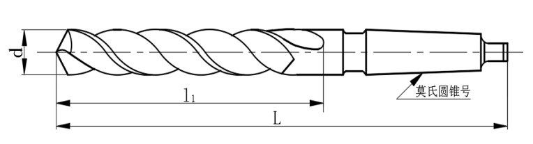 上工锥柄麻花钻